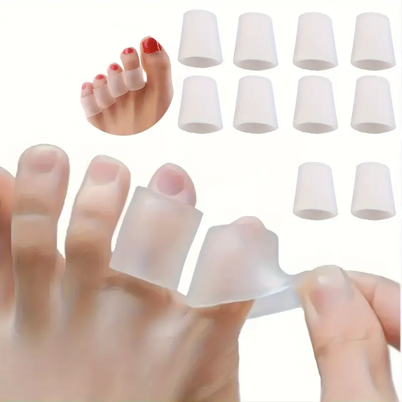 Sneaker Protector - 2/4/10/20 protections d'orteils en silicone, soulagent