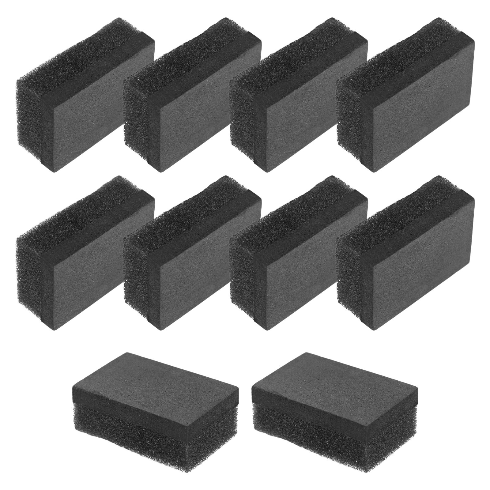 Shoe Cleaner - 10 Lingettes jetables noires pour le
