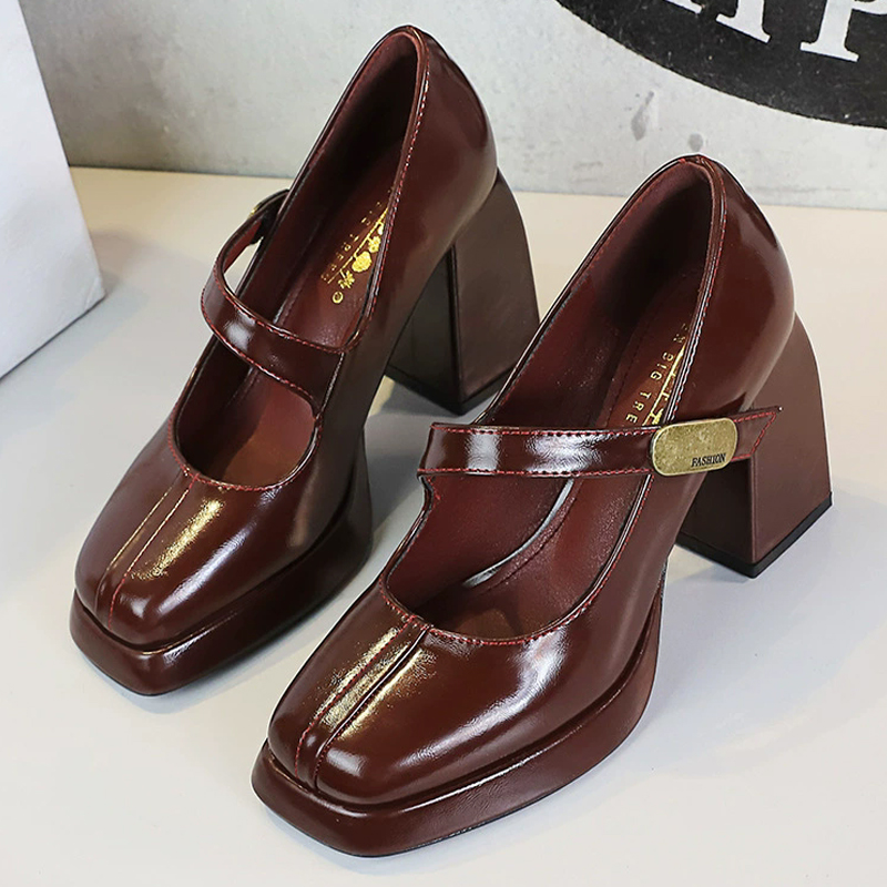 Shoe Tree - Chaussures BIGTREE rétro pour femmes, escarpins