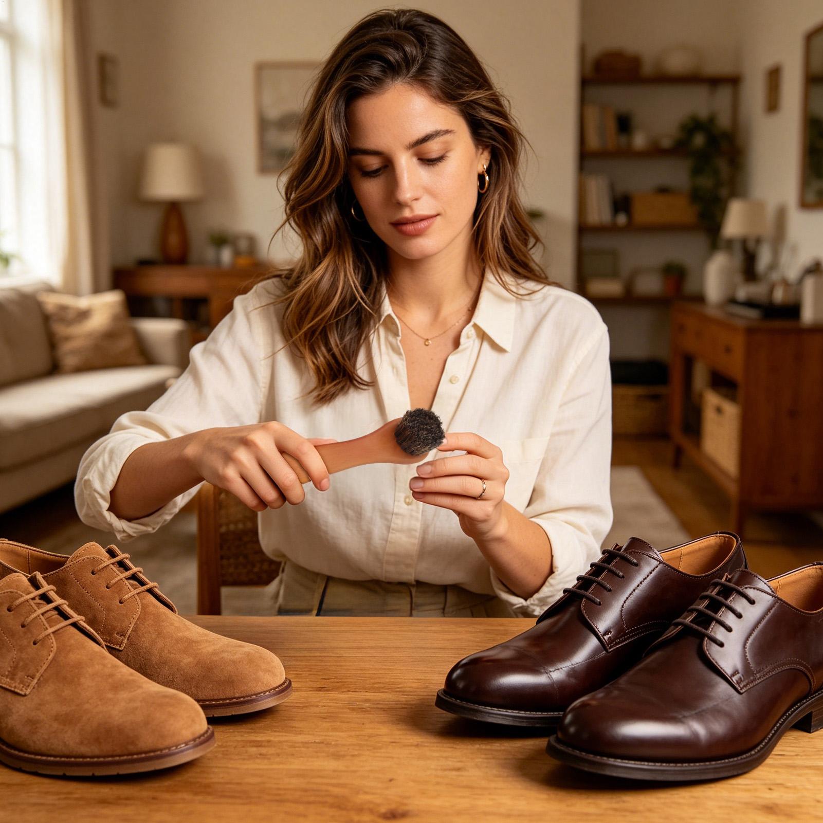 Brosse à chaussures et nettoye - Shoe Cleaning Brush avis et prix