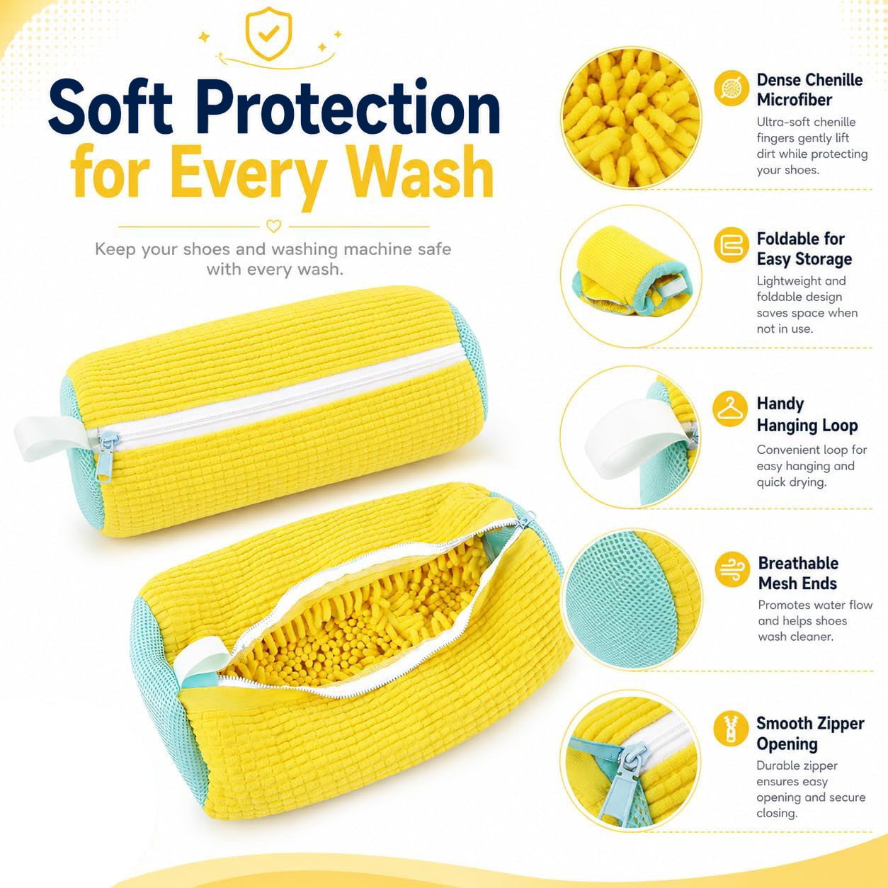 Sac de lavage pour chaussures, - Shoe Cleaner avis et prix