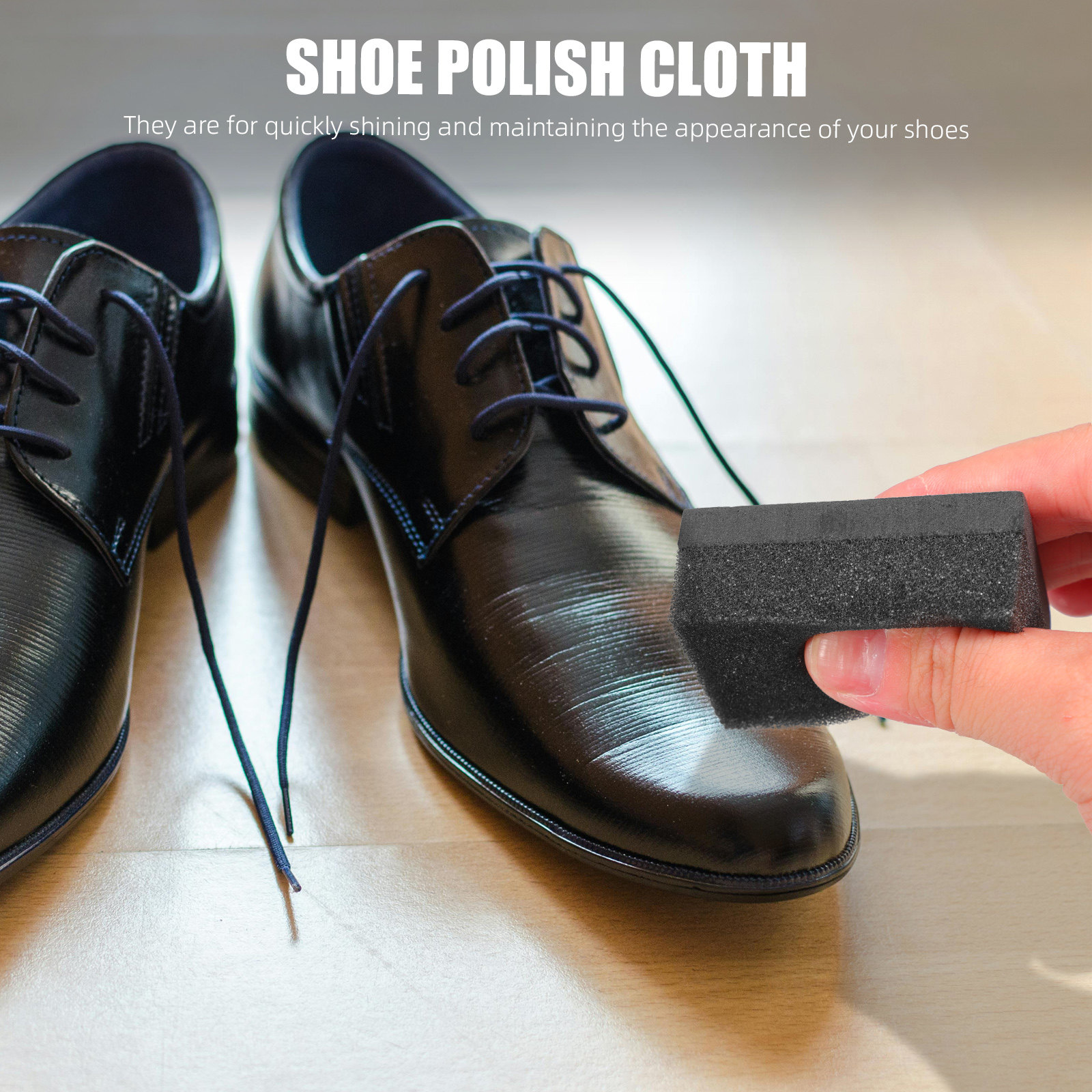10 Lingettes jetables noires p - Shoe Cleaner avis et prix