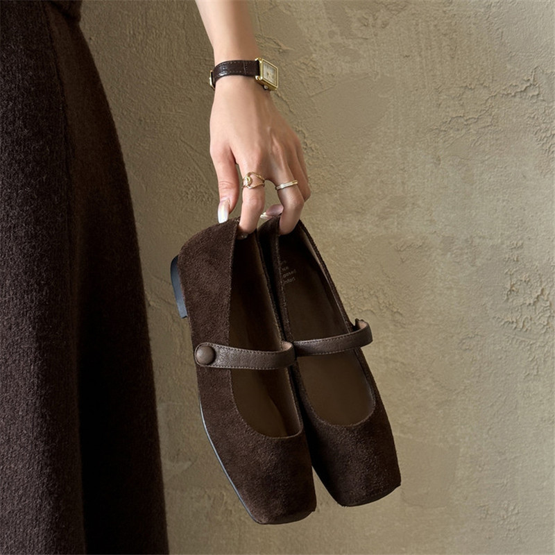 Chaussures en cuir de vache br - Shoe Brush avis et prix